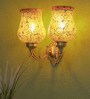 Hubert Yellow Brass Wall Sconces