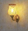 Arnie Yellow Brass Wall Sconces