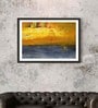 Yellow Canvas Mystic Forrest Digitally Printed Art Print without Frame
