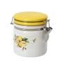 Yellow 60 ml Ceramic Storage Jar Container