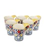 150 ML Yellow Ceramic Cups Set of 6
