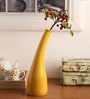 Yellow Ceramic Vase