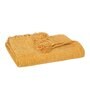Yellow Chenille Checkered 50X60 Inches Throw