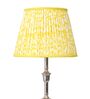 Sunshine Blossom 30cm Straight Empire Cotton  Lampshade (Yellow)
