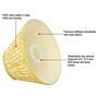 Sunshine Blossom 20cm Empire Cotton  Lampshade (Yellow)