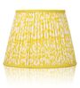 Sunshine Blossom 30cm Straight Empire Cotton  Lampshade (Yellow)