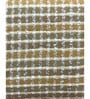Yellow Cotton  Checkered 16x16 inches Cushion Cover