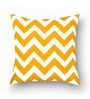 Yellow Geometric Cotton 16 x 16 Inches Cushion Covers (Set of 5)