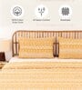 Yellow Traditional Abstract 180 GSM Single Bed Dohar