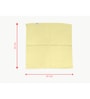 Yellow Bamboo Terry Solid 550 GSM Face towels (4 Pcs)
