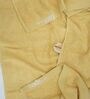 Yellow Cotton and Viscose Solid 550 GSM Bath Towel