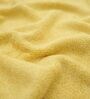 Yellow Cotton and Viscose Solid 550 GSM Bath Towel
