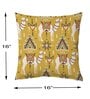 Yellow Cotton Animal 16x16 inches Cushion Covers (Pack of 5)