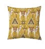 Yellow Cotton Animal 16x16 inches Cushion Covers (Pack of 5)