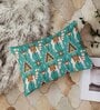 Yellow Cotton Animal 18x12 inches Cushion Covers (Pack of 2)