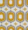 Yellow Cotton Blackout 7 Feet Eyelet Curtain (1 Piece)