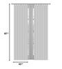 Yellow Cotton Blackout 7 Feet Eyelet Curtain (1 Piece)
