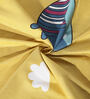 Cartoon (90x60) Yellow Cotton Blend Table Cloth