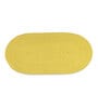 Yellow Traditional Cotton Blend 30 x 18 Inches Anti Skid Door Mat