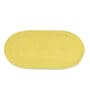 Yellow Traditional Cotton Blend 30 x 18 Inches Anti Skid Door Mat