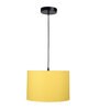 Adelia Yellow Cotton Hanging Light