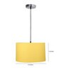 Lotus Yellow Cotton Hanging Light