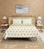 Yellow Cotton Floral 150 GSM Double Bed AC Room Blanket