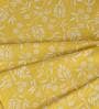 Floral (90x14) Yellow & White Cotton Table Runner