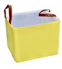 Yellow Cotton Foldable Cloth Organiser