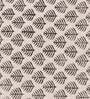 Beige Cotton Abstract 4x6 Hand Woven Dhurrie