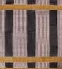 Yellow Cotton Striped 3x2 Hand Woven Dhurrie