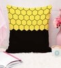 Yellow Cotton Geometric 16x16 inches Cushion Covers (Pack of 5)