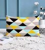 Yellow Cotton Geometric 18x12 inches Cushion Covers (Pack of 2)