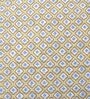 Yellow Cotton Geometrical 144 TC Double Bed Dohar