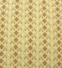 Yellow Cotton Geometrical 144 TC Single Bed Dohar
