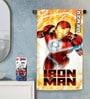 Yellow Cotton Marvel Ironman 400 GSM Bath Towel (1Pc)