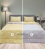 Yellow Cotton 150 Mild Winter Single Bed Comforter