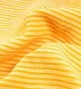 Yellow Cotton Patterned 235 GSM Small Waffle Bath Towel (1 Pc)