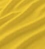 Yellow Cotton Solid 210TC Plain Set of 2 Pillow Covers