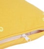 Yellow Traditional Cotton 18x18 Inches Cushion Covers (Set of 2)