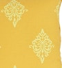 Yellow Traditional Cotton 18x18 Inches Cushion Covers (Set of 2)