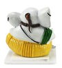 Yellow Decorative Lord Ganesha Showpiece