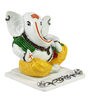 Yellow Decorative Lord Ganesha Showpiece