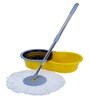 Yellow Elegant 360 Bucket Spin Mop Set