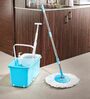 Blue Elegant 360  Bucket Spin Mop Set