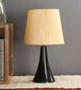 Yellow Fabric Designer Table Lamp