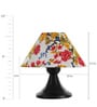 Nassau Yellow Fabric Shade Night Lamp With Metal Base