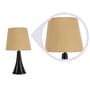 Yellow Fabric Designer Table Lamp