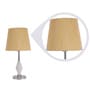 Yellow Fabric Designer Table Lamp