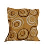 Yellow Geometric 100% Cotton 16 x 16 Inches Cushion Cover